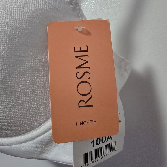 NWT Luxurious Lace Underwire Bra - Soft Pink - Picture 5 of 10